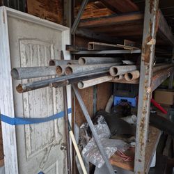 2" Steel Pipes $1 Per LF Schedule 40,other Metal Available Also