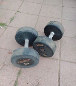Dumbbells 2x50lbs