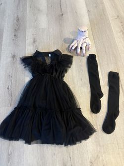 Wednesday Costume And Thing Size Small
