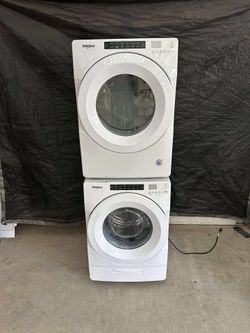 Whirlpool  washer and gas dryer