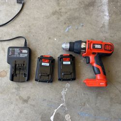 Black &Decker Drill 20V