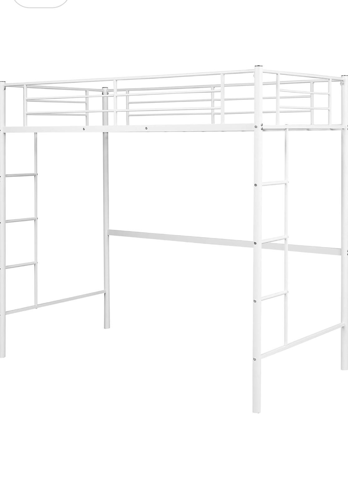 White Twin Size Loft