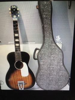 Stella star vintage parlor guitar 1960’s 6 string