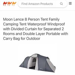 Brand New 8 Person Tent