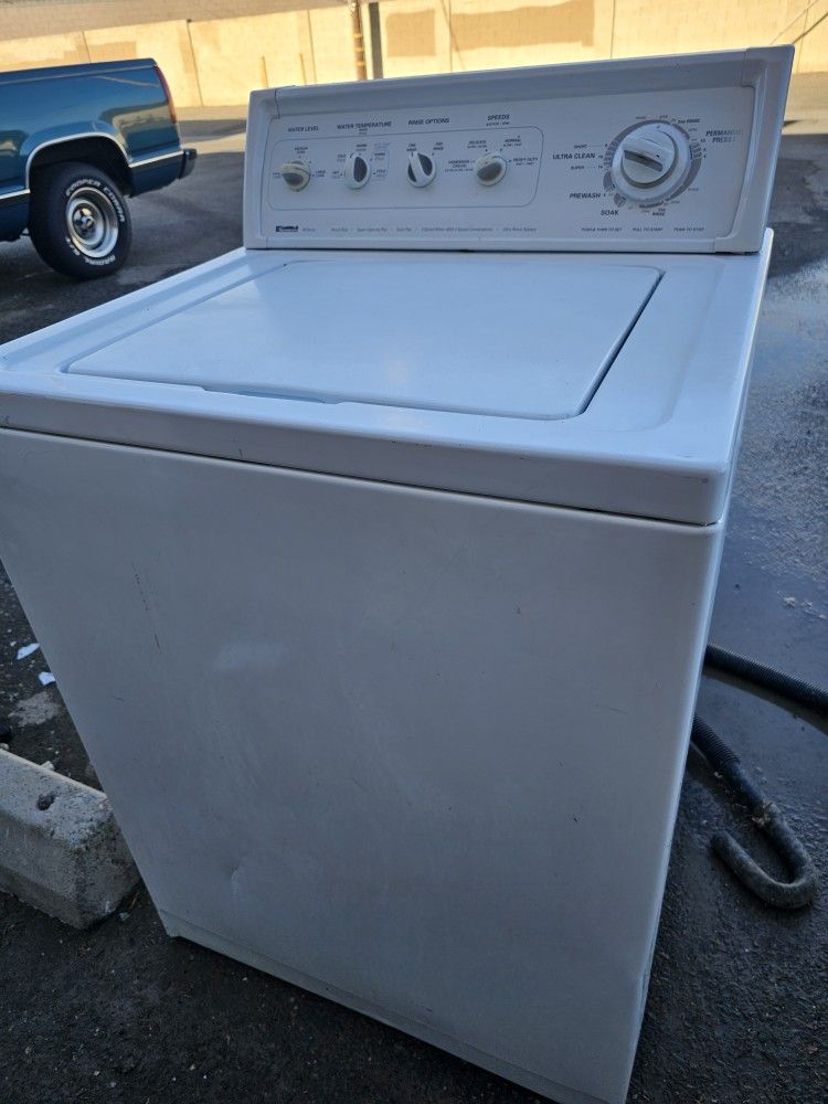 Kenmore Washer Working Perfectly Fine Very Clean Super Capacity I Can Deliver To You 90 Days Warranty