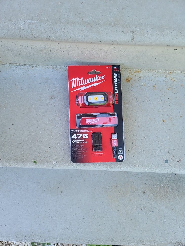 Milwaukee Headlamp 475 Lumes for Sale in Houston, TX OfferUp