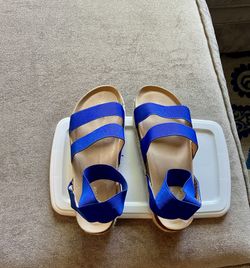 Royal Blue Sandals