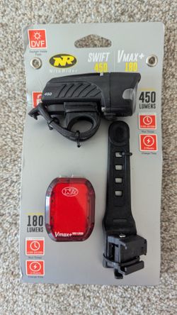 Swift™ 450 and Vmax+™ 180 Combo Front and Rear Light Set