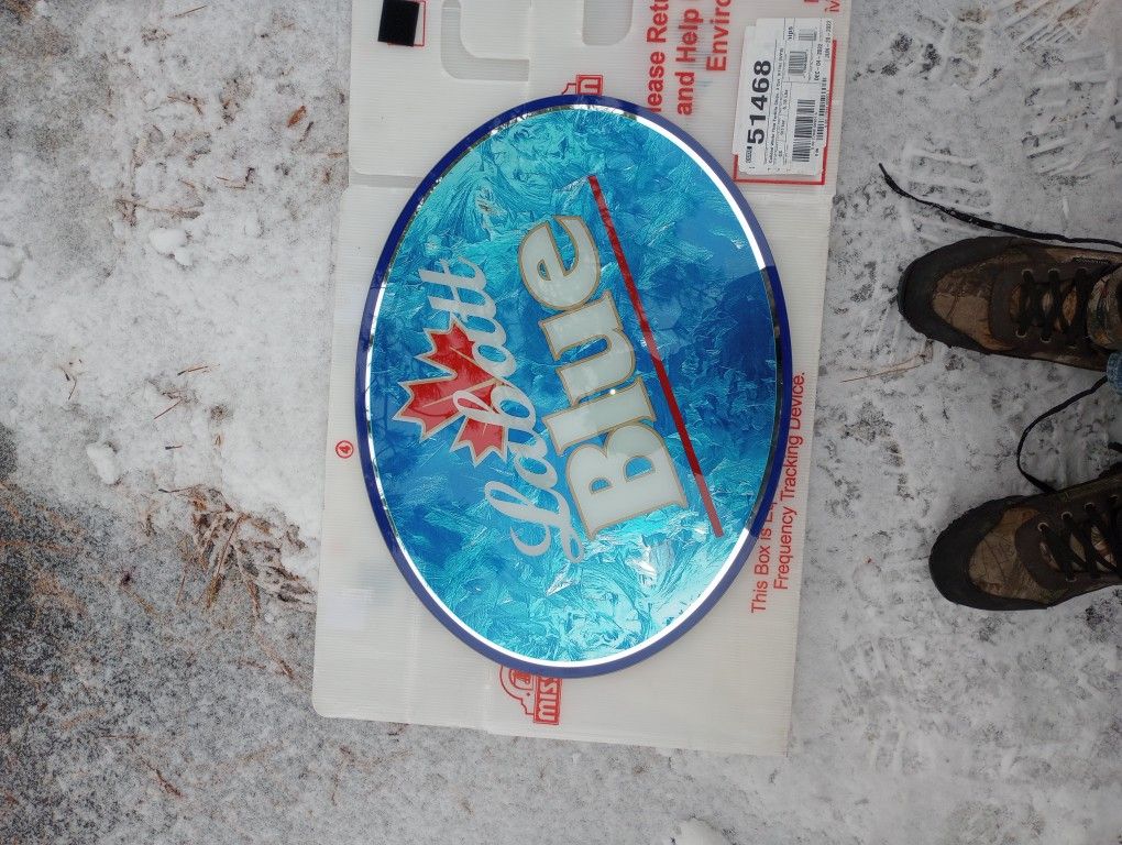 Labatt Blue Mirror