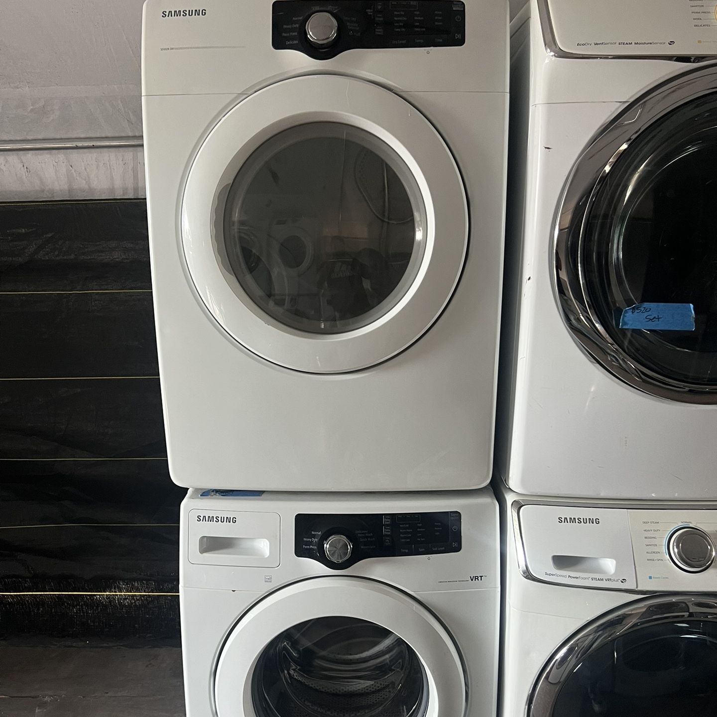 Samsung Washer&dryer Frontload Set   60 day warranty/ Located at:📍5415 Carmack Rd Tampa Fl 33610📍