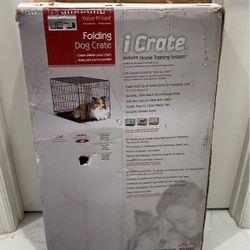 I Crate Folding Dog Crate   Medium