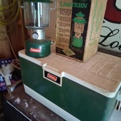 Coleman Lantern And Cooler