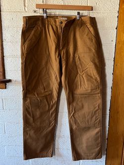 Carhartt Brown Double Knees 34x30