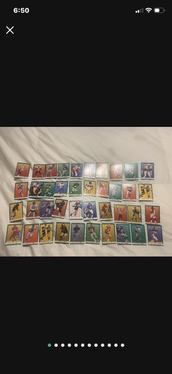 Fleer 91 Football Card Lot Of 40 With Icons Included 