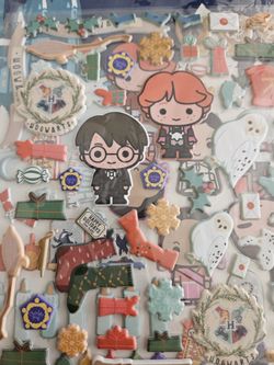 Harry Potter - The Great Hall Holiday Puffy Sticker Set
