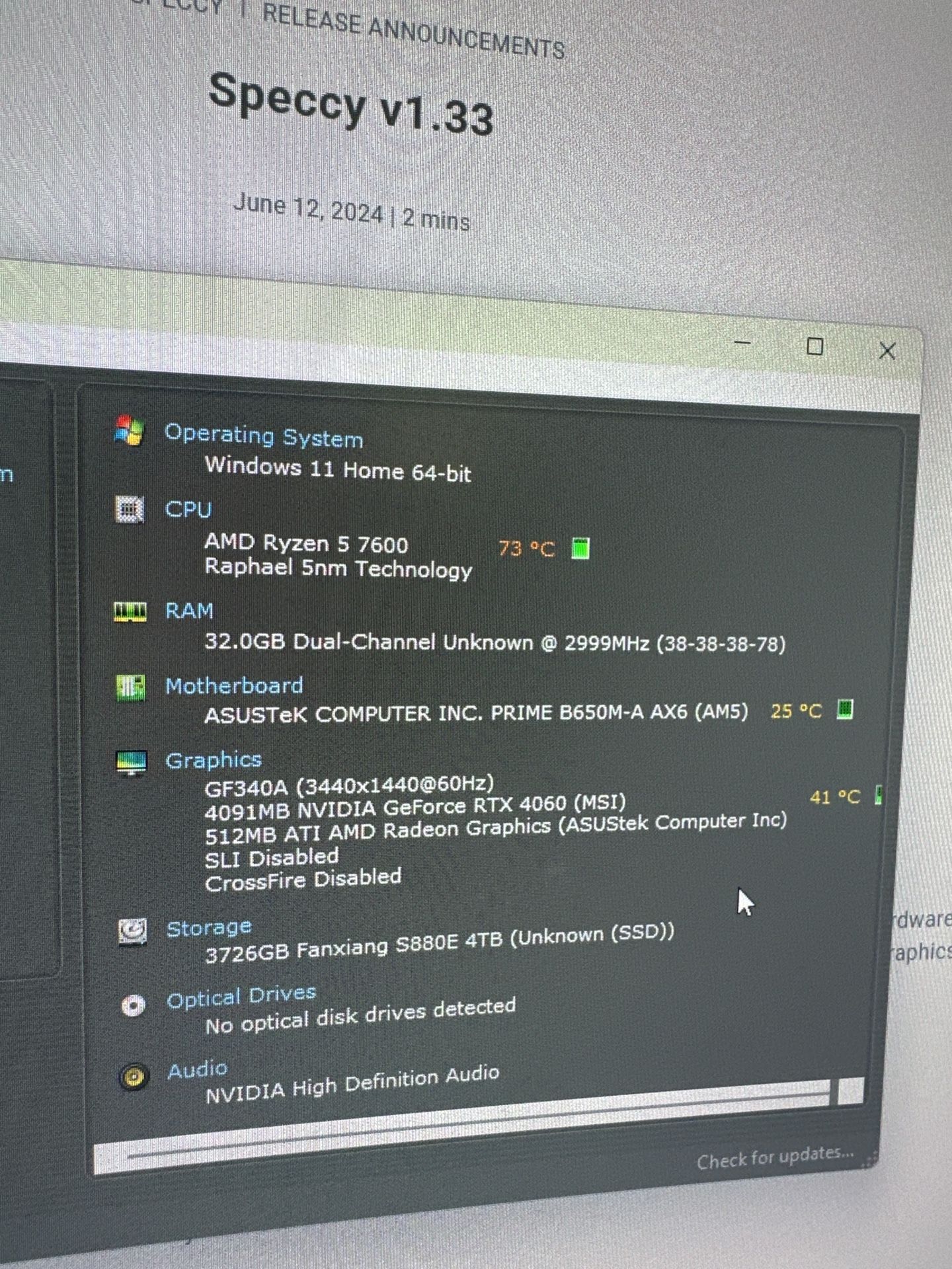Gaming Pc High Performance High FPS Streamer PC