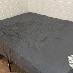 Queen Mattress and Frame 