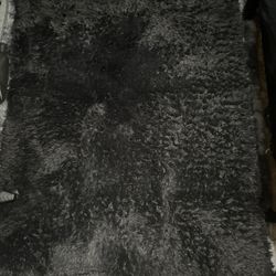 Black rug for Bedroom/living Room/bathroom