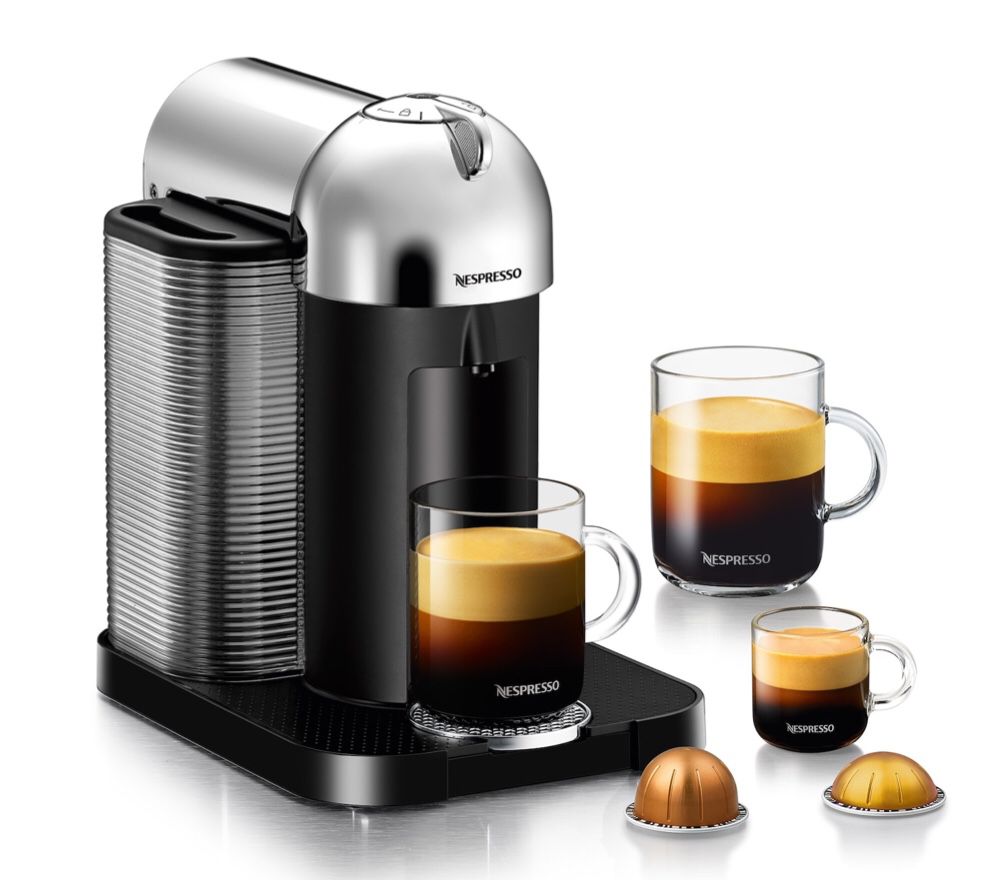 Nespresso Vertuo Chrome Coffee Maker