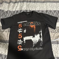 Enfants Riches Deprimes Compendre tee shirt Worn once, no flaws perfect condition 10/10. Size S(measurements provided in pictures). 700$ retail.