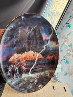 1996 Bradford exchange summoned spirits collector plate
