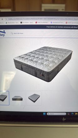 King Koil Sedona Elite Medium King Mattress- Like New
