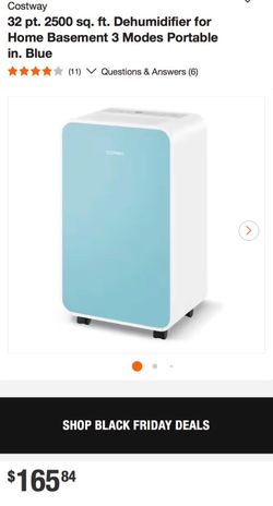 Blue Dehumidifier 
