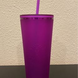 Starbucks Purple Soft Touch Limited Edition Tumbler