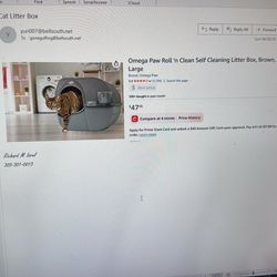 Cat litter box self cleaning
