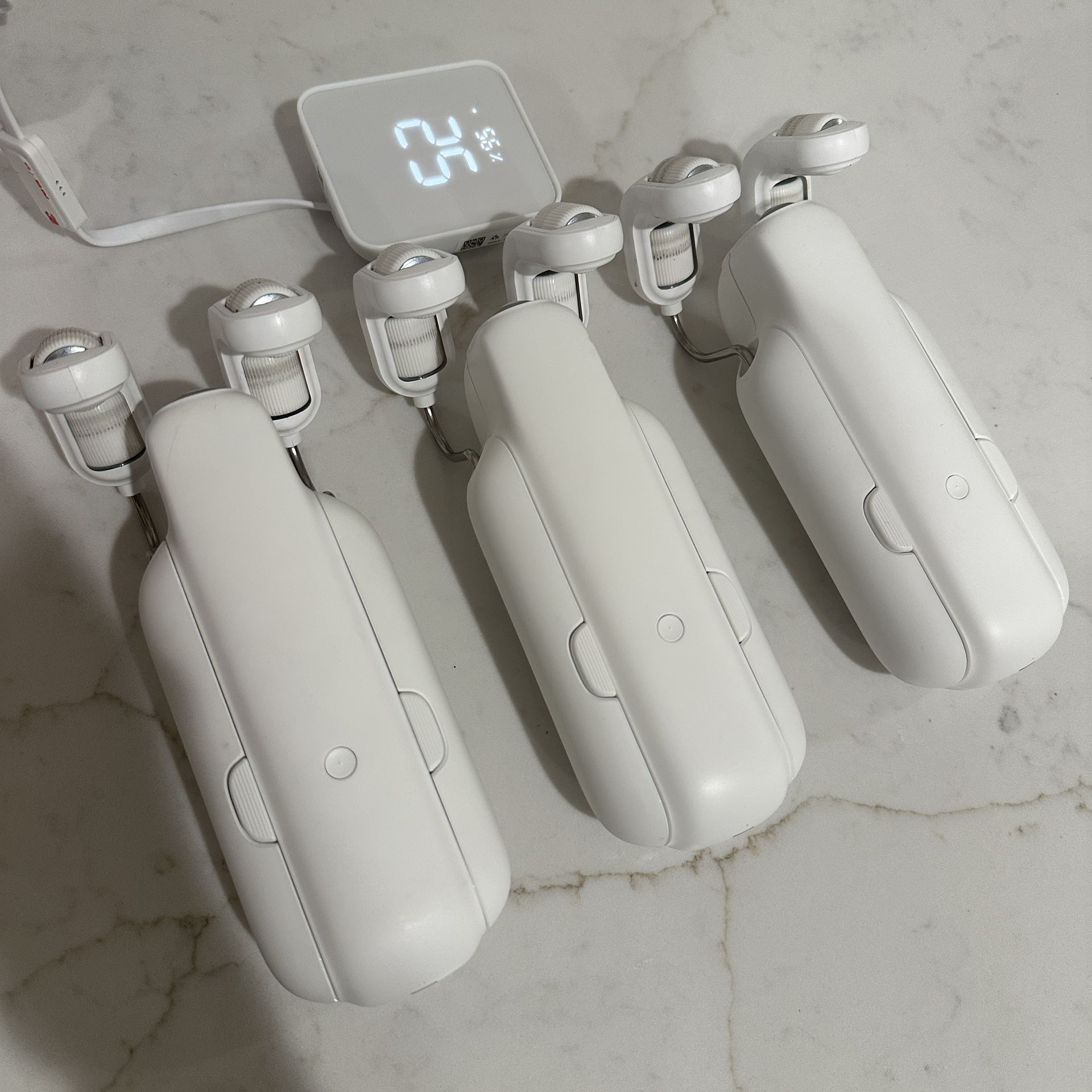 3-Pack Switchbot Automatic Curtain Openers + Switchbot Hub 2
