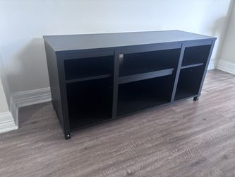 Black TV Stand Media Console