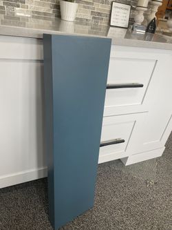 Custom Color Wood Stacked Shelving 