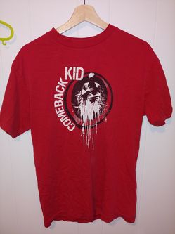 Comeback kid band T shirt - medium