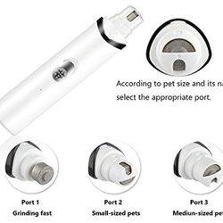 Rechargeable Pet Nail Grinder