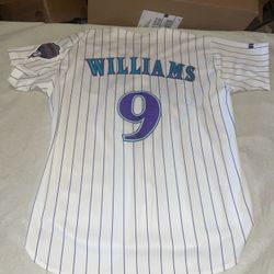 Authentic Matt Williams Arizona Diamondbacks Russell Diamond Jersey Clean USA 48