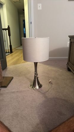 Table Lamp with Drum Shade