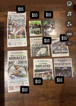 Seattle Seahawks Newspapers and Magazines