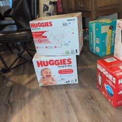 Huggies Size 1 Snug And Dry Diapers