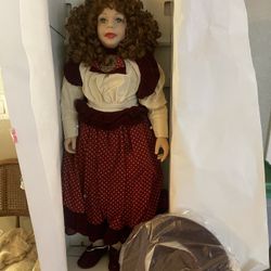 Large Doll 28” Tall vinyl 