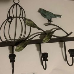 Bird Decor  Hanging Rack