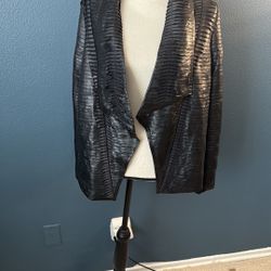 Chelsea & Violet Black Blazer with Shawl NWT Lapels