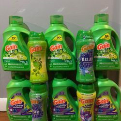 $9 Gain Detergent 88oz / Scent bead 12.2oz (Astoria queens )