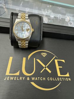 2000 36mm Rolex Datejust Custom Am Dial 