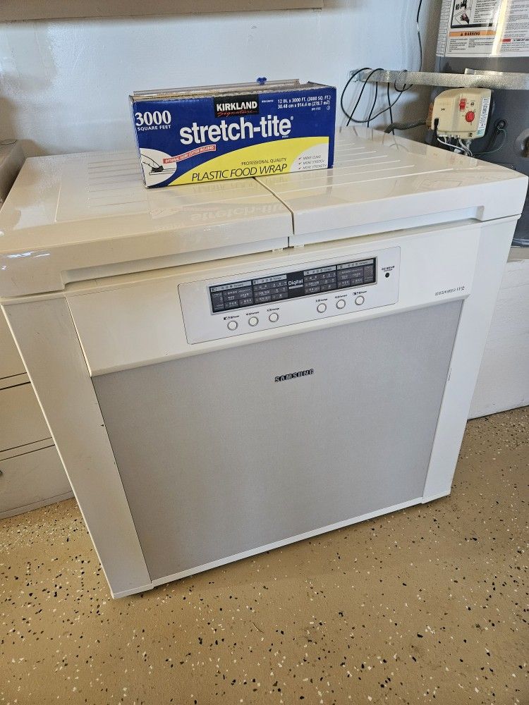 Kimchi Storage  Chest. Two Deep Drawers. Samsung  Brand.