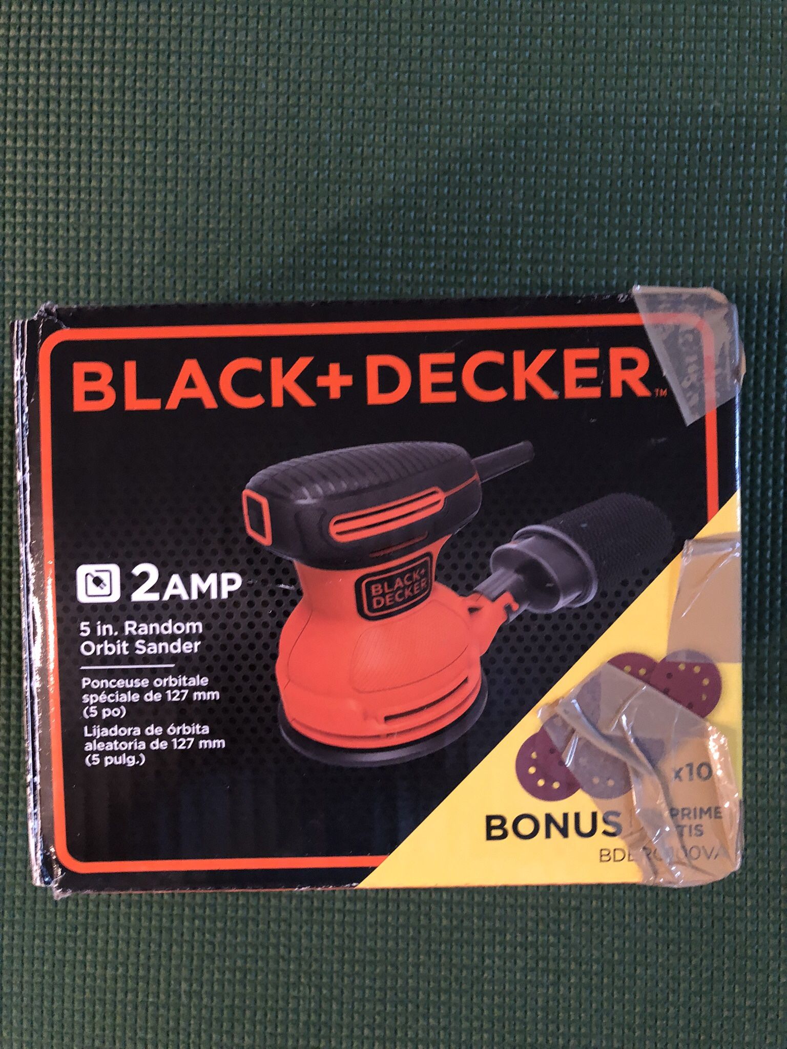 Black And Decker Random Orbit Sander