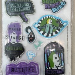 Beetlejuice Window Decals