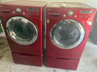 Washer and gas Dryer set