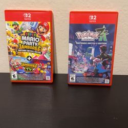 Mario Party And Pokemon Legends For Nintendo Switch 2