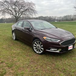 2017 Ford Fusion platinum AWD