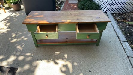 Custom made coffee table
